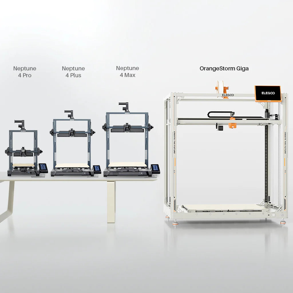 Elegoo OrangeStorm Giga – Extra-Large CoreXY 3D Printer with 800×800×1000 mm Build Volume