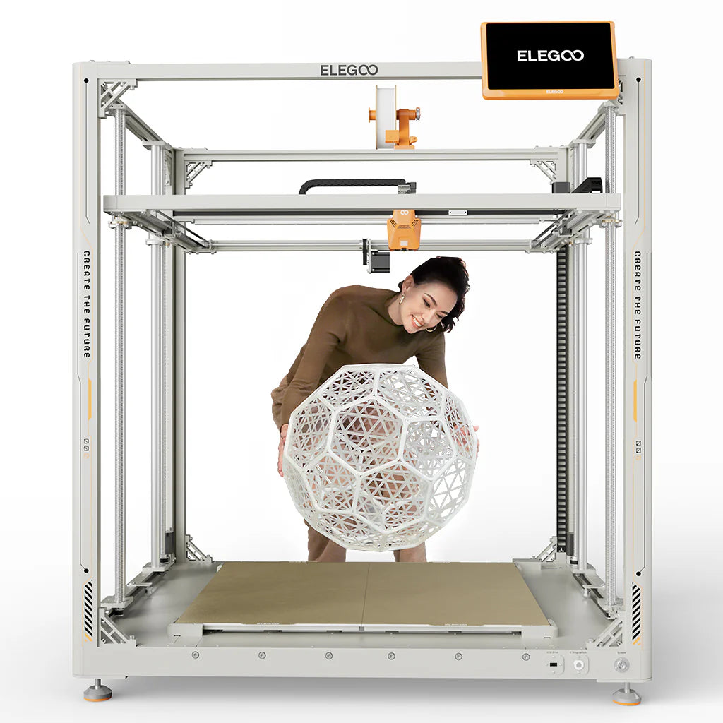 Elegoo OrangeStorm Giga – Extra-Large CoreXY 3D Printer with 800×800×1000 mm Build Volume