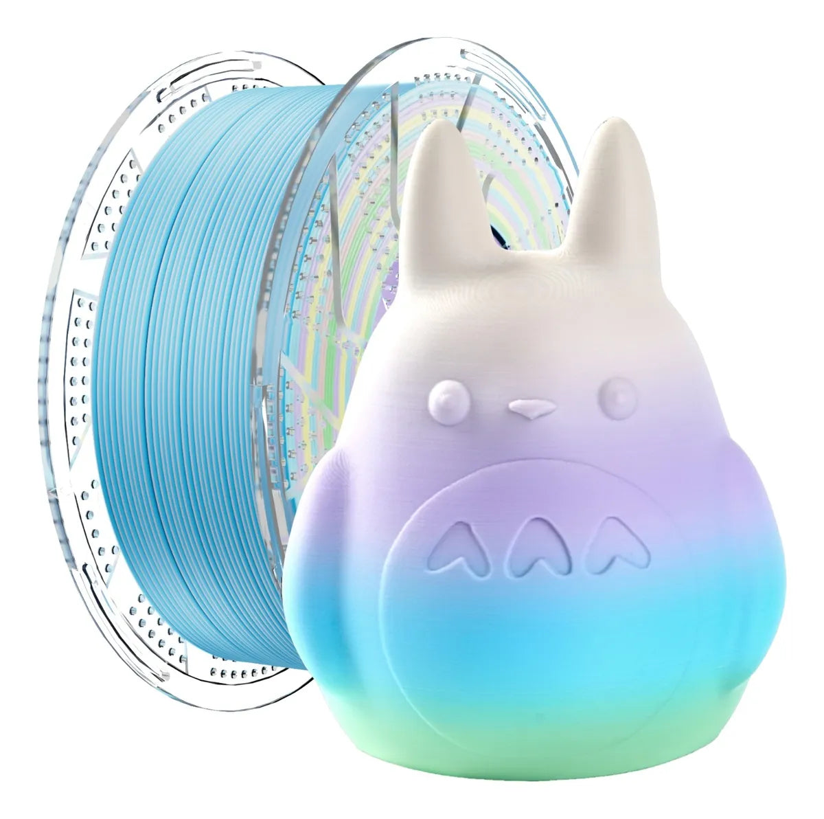 Conjure PLA Matte Rainbow Filament – 1.75mm – 1Kg
