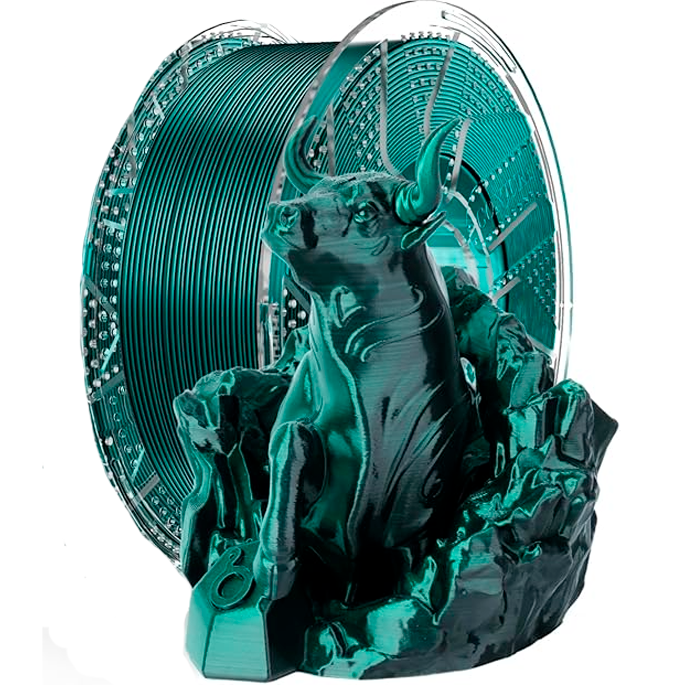 Conjure Silk PLA Duo Color Filament – 1.75mm, 1Kg – Smooth Shine & Dual-Color Finish