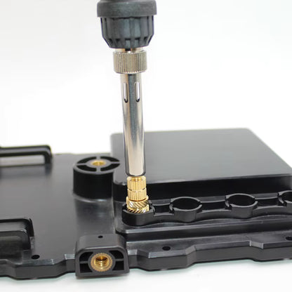 Heat-Set Insert Kit with Soldering Iron for 3D Printing | Copper Tips, Professional Inserts, M2–M8 Compatible