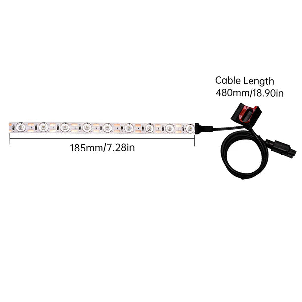 BigTreeTech Panda Lux – Magnetic LED Light Bar Kit for Bambu Lab P1, X1, and A1 3D Printers