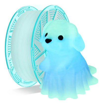 Conjure PLA Rainbow Glow-in-the-Dark Filament – 1.75mm – 1Kg