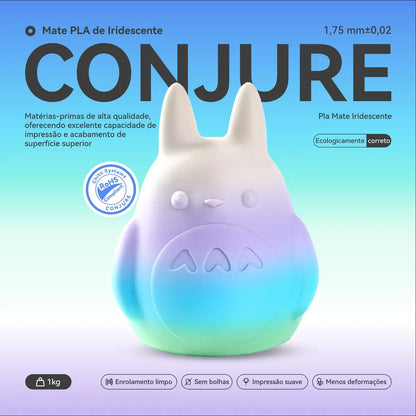 Conjure PLA Matte Rainbow Filament – 1.75mm – 1Kg