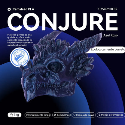 Conjure PLA Chameleon Filament (Blue-Purple) – 1.75mm – 1Kg