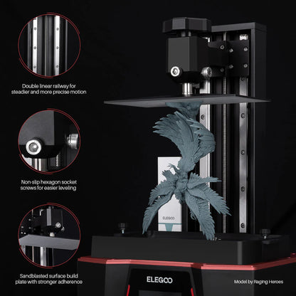 ELEGOO SATURN 2 – 8K Resin 3D Printer