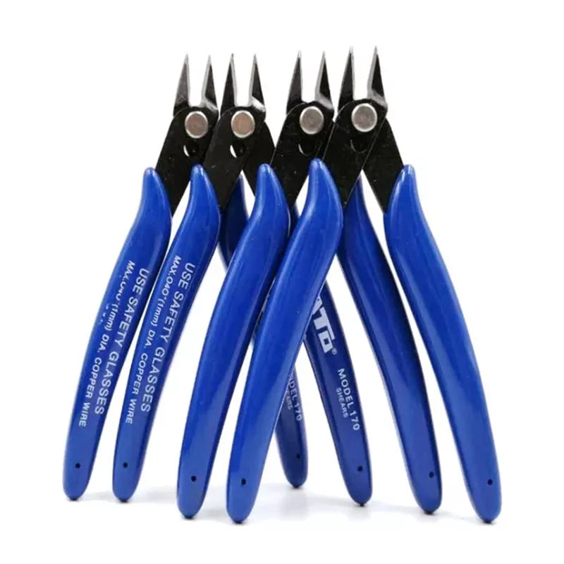 Diagonal Carbon Steel Pliers Precision Cutting of Wires and Cables