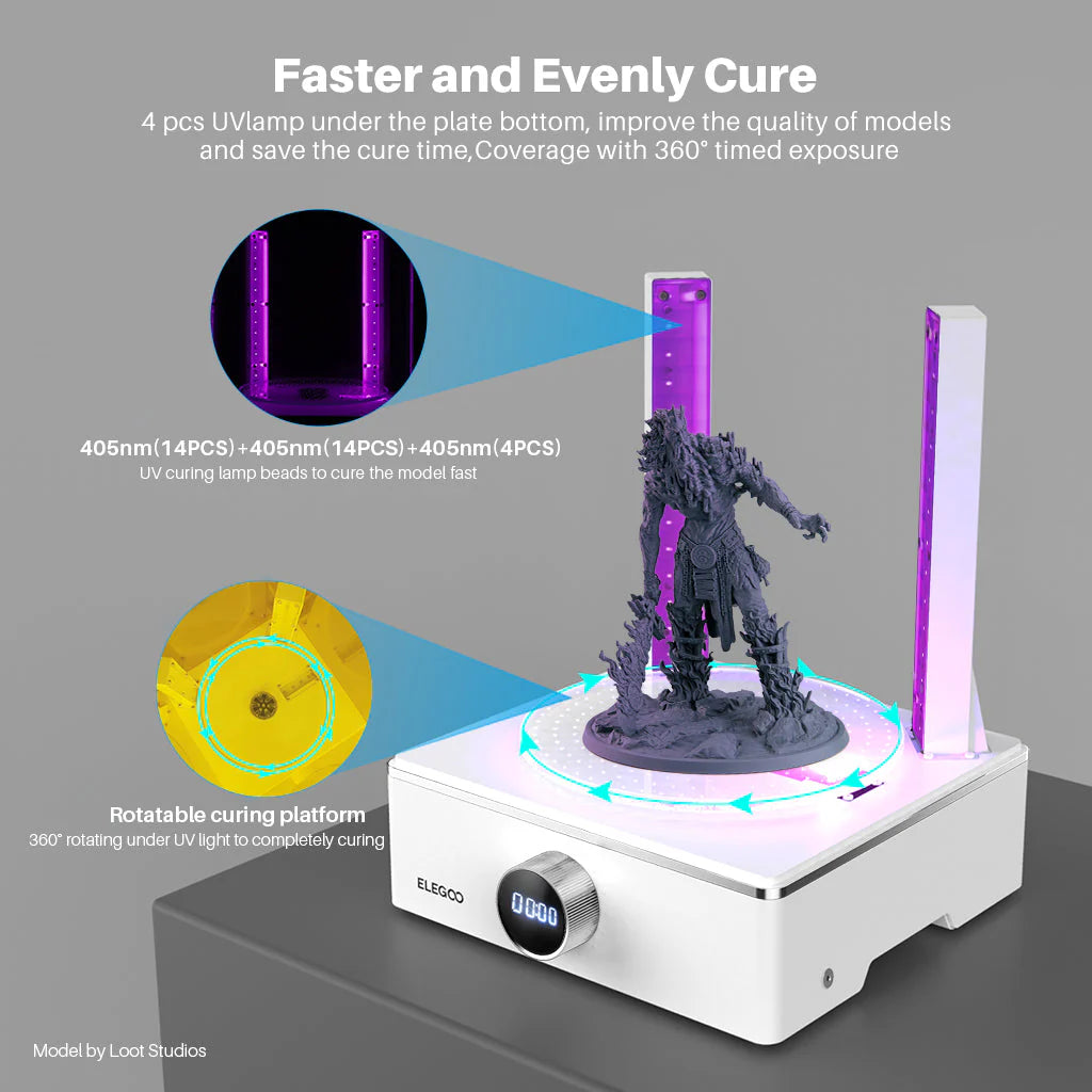 ELEGOO MERCURY XS BUNDLE Wash and Cure Station