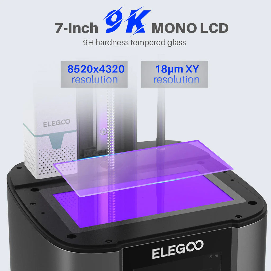 ELEGOO MARS 4 ULTRA - 9K Resin 3D Printer