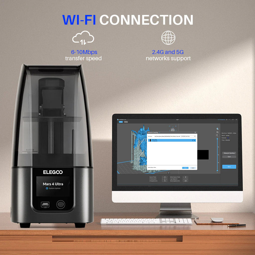 ELEGOO MARS 4 ULTRA - 9K Resin 3D Printer