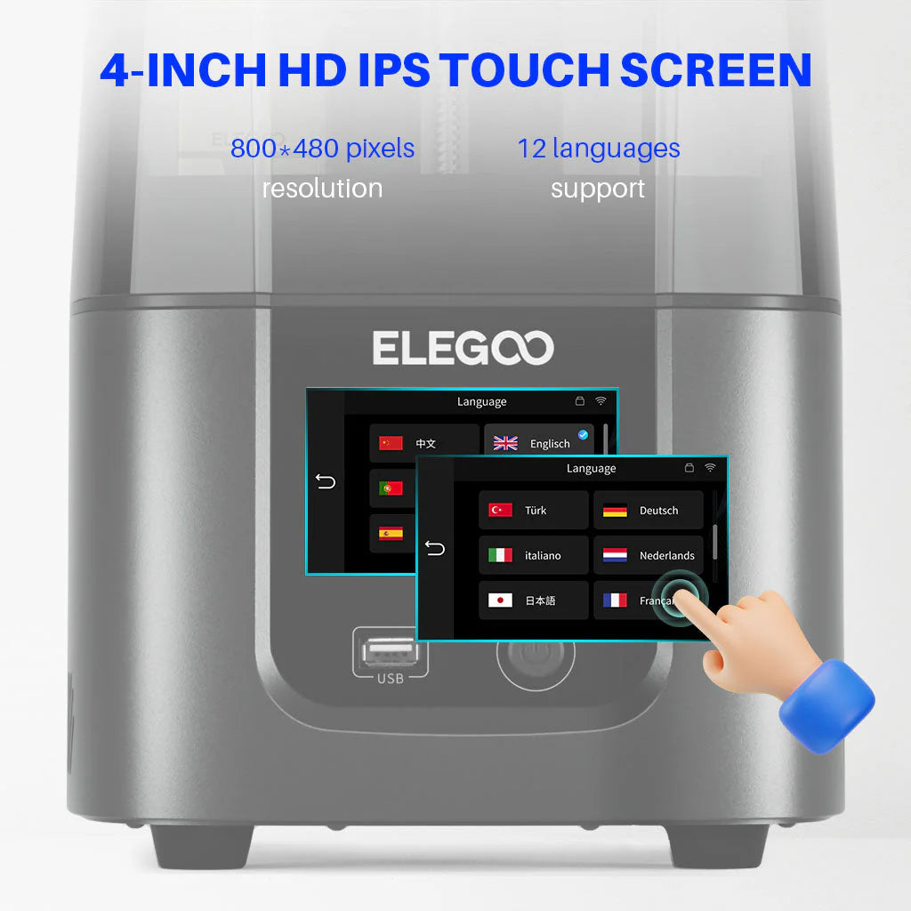 ELEGOO MARS 4 ULTRA - 9K Resin 3D Printer