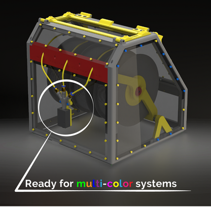 Project Multi-Filament System for Creality K1 and K1C (MFS-K1) - Ebook + 3D Printable Files