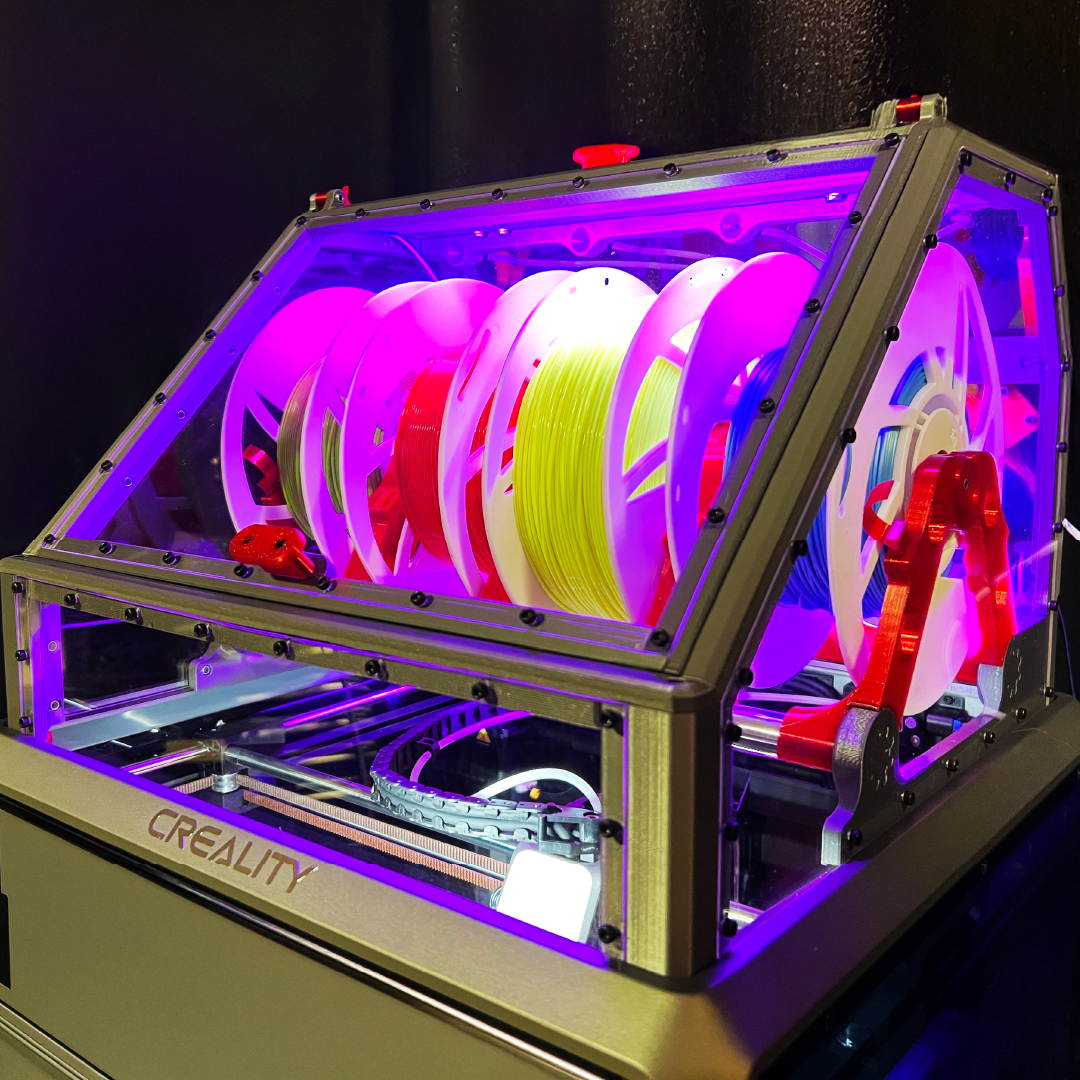 Proyecto Sistema Multifilamento para Creality K1 Max (MFS-K1M) - Ebook + Archivos para imprimir en 3D 