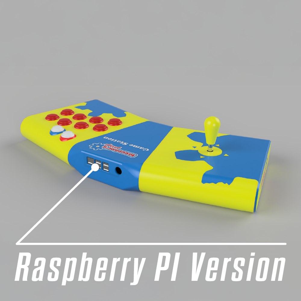 Game Pad and Game Station Project - Arcade Stick for Raspberry Pi