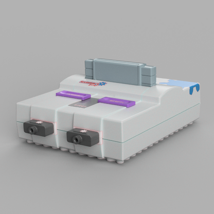 Raspberry Pi Case Design in Super Nintendo (SNES) Style