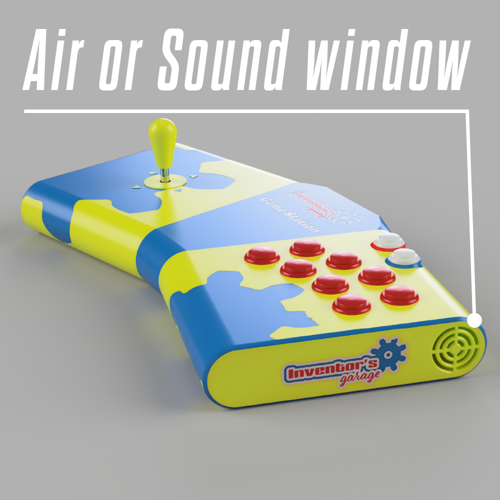 Game Pad and Game Station Project - Arcade Stick for Raspberry Pi